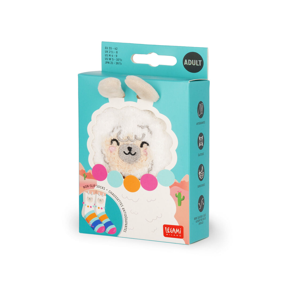 Chaussettes Antidérapantes Adulte Llama - It's a Match!