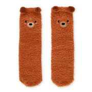 Chaussettes Antidérapantes Adulte Teddy Bear - C'est une allumette!