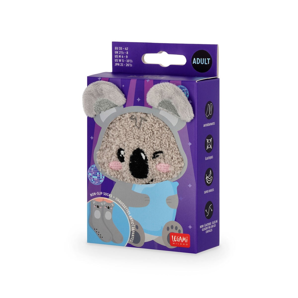 Chaussettes Antidérapantes Adulte Koala - It's a Match!