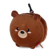 Coussin de Voyage avec Masque de Sommeil Teddy Bear - My Travel Buddy