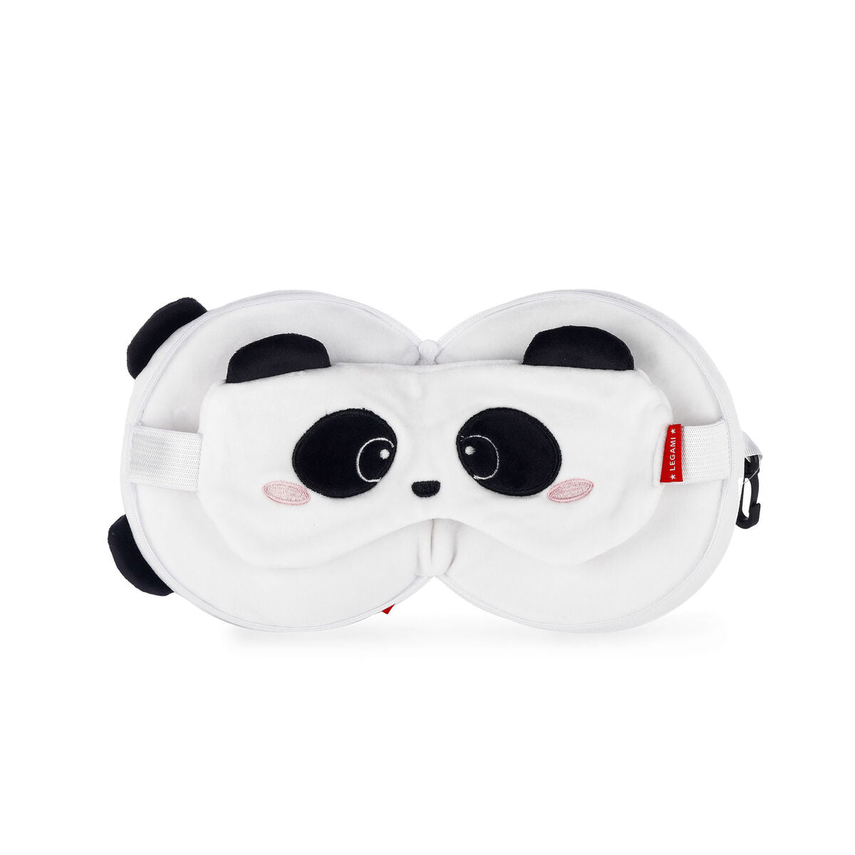 Coussin de Voyage avec Masque de Sommeil Panda - My Travel Buddy