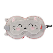 Coussin de Voyage avec Masque de Sommeil Kitty - My Travel Buddy
