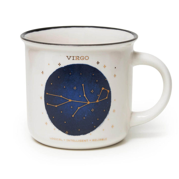 Tasse en Porcelaine - Virgo - Comptez vos étoiles de chance