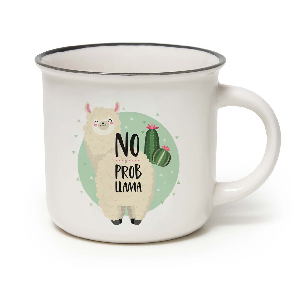 Tasse en Porcelaine - Llama - Cup-Puccino