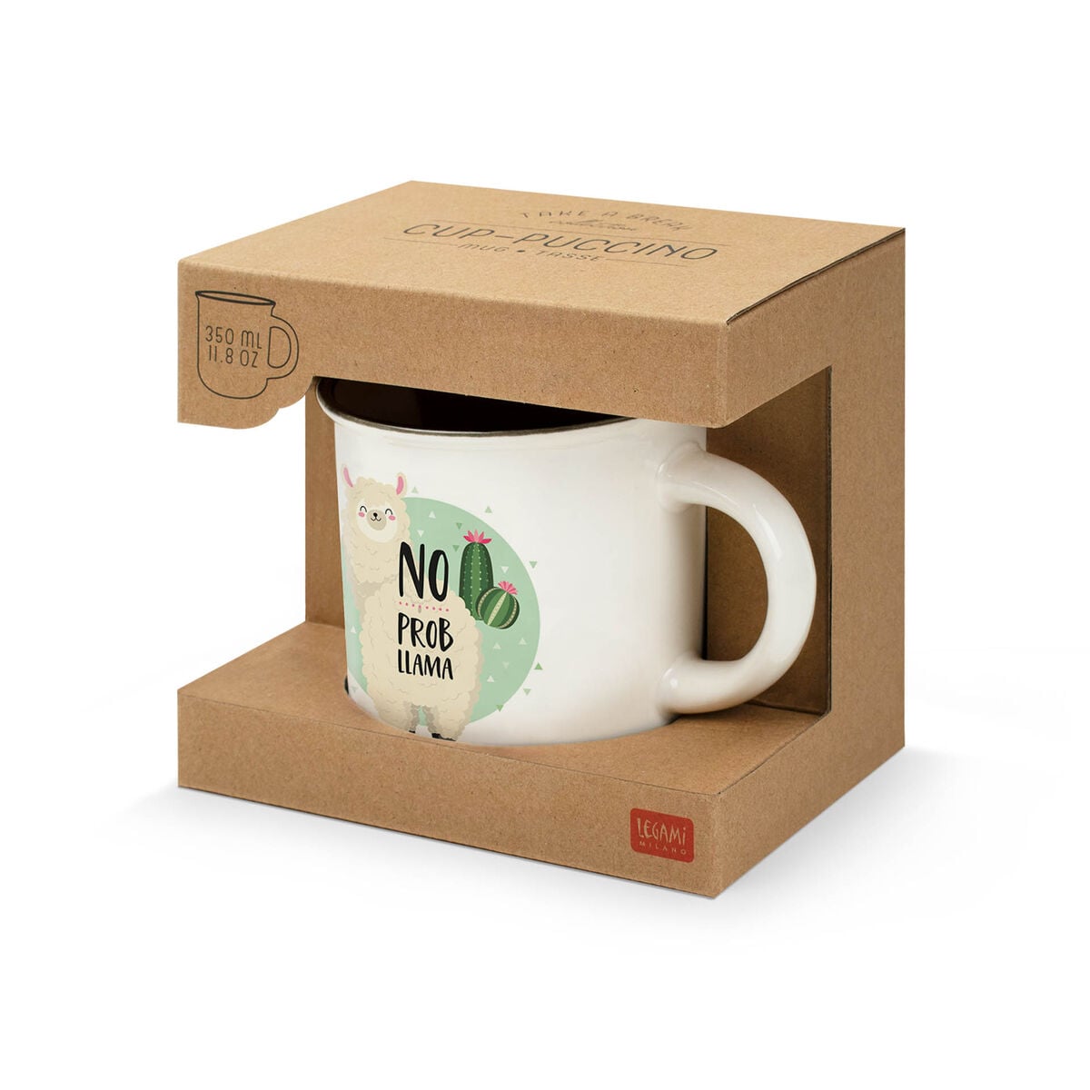 Tasse en Porcelaine - Llama - Cup-Puccino
