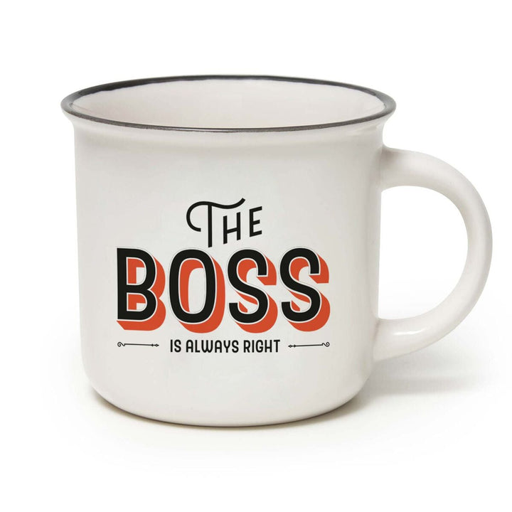 Tasse en Porcelaine - Le patron - Cup-Puccino