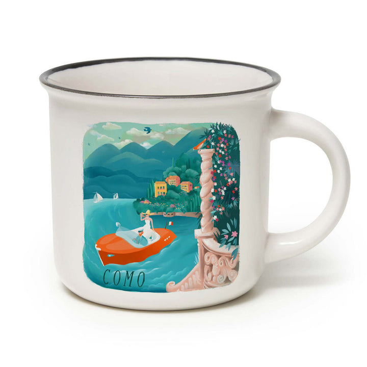 Tasse en Porcelaine - Côme - Cup-Puccino