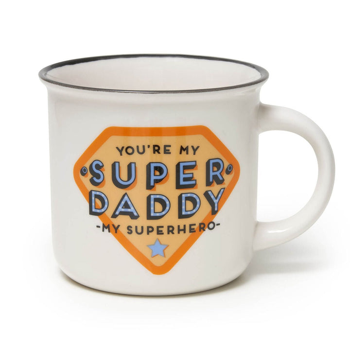 Tasse en Porcelaine - Super papa - Cup-Puccino