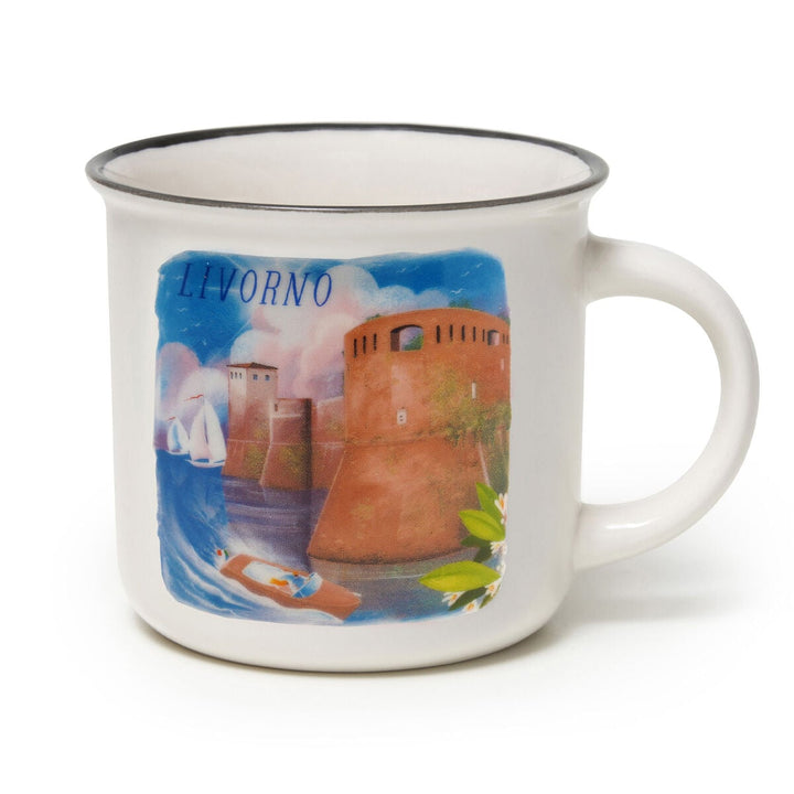 Tasse en Porcelaine - Livourne - Cup-Puccino