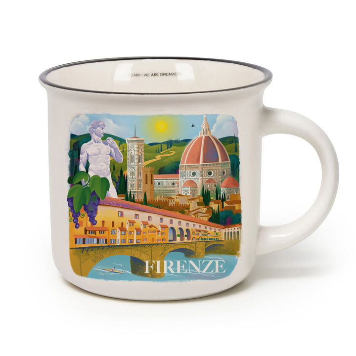 Tasse en Porcelaine - Florence - Cup-Puccino