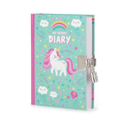 Journal Intime avec Couverture Rigide Illustrée et Cadenas - Unicorn - My Secret Diary