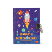 Journal Intime avec Couverture Rigide Illustrée et Cadenas - Space - My Secret Diary