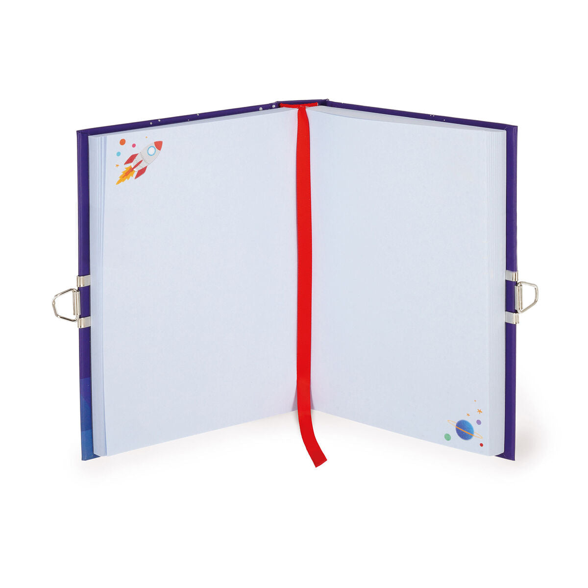 Journal Intime avec Couverture Rigide Illustrée et Cadenas - Space - My Secret Diary