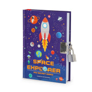 Journal Intime avec Couverture Rigide Illustrée et Cadenas - Space - My Secret Diary