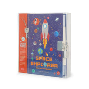 Journal Intime avec Couverture Rigide Illustrée et Cadenas - Space - My Secret Diary