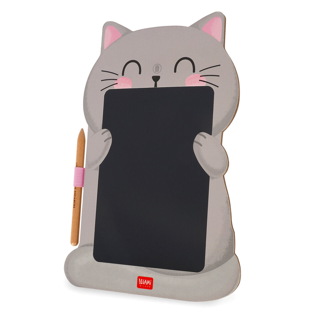 Ardoise Portable LCD en Carton - Kitty - Magic Sketch Board