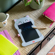 Ardoise Portable LCD en Carton - Kitty - Magic Sketch Board