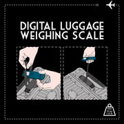 Pèse-bagage Numérique - Digital Luggage Weighing Scale