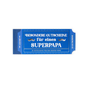 Carnet de 24 Bons pour Papa - Allemand - Bons cadeaux