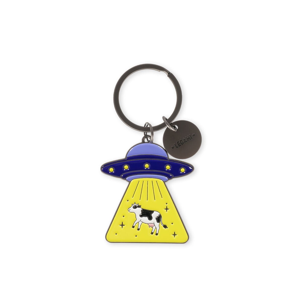 Porte-Clés en Métal Émaillé - Space - Quelle bague à clés!