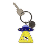 Porte-Clés en Métal Émaillé - Space - What A Key Ring!