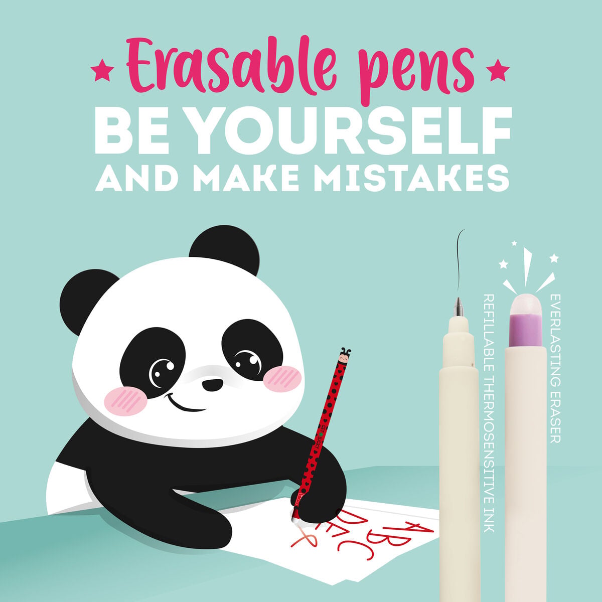 Stylo Effaçable Ladybug « Get Lucky» - Erasable Pen