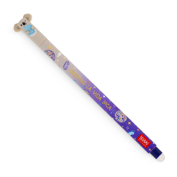 Stylo à Encre Gel Effaçable Koala « Dormir la Vida Loca » - Érasable Pen