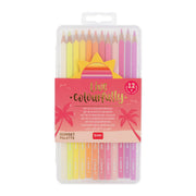 Set de 12 Crayons de Couleur Sunset Palette - Live Colourfully