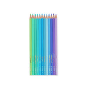 Set de 12 Crayons de Couleur Ocean Palette - Vivant avec une couleur