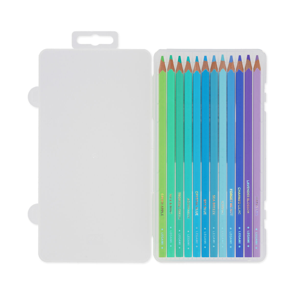Set de 12 Crayons de Couleur Ocean Palette - Live Colourfully