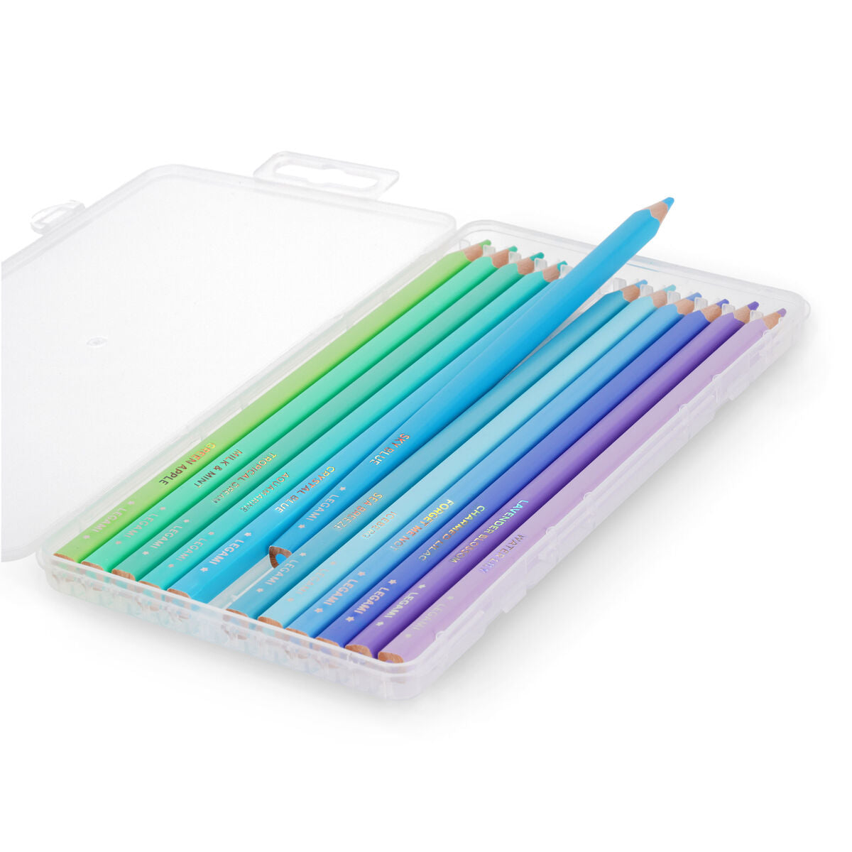 Set de 12 Crayons de Couleur Ocean Palette - Live Colourfully
