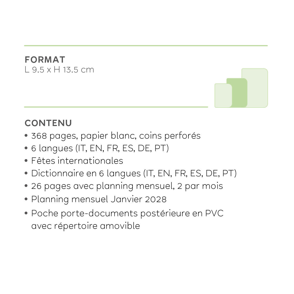 Agenda 12 Mois Journalier Photographique Small 2027 - Duck