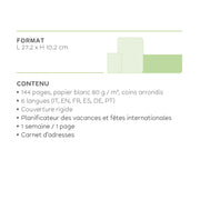 Agenda de Bureau 12 Mois Desk Planner 2027 - Kitty