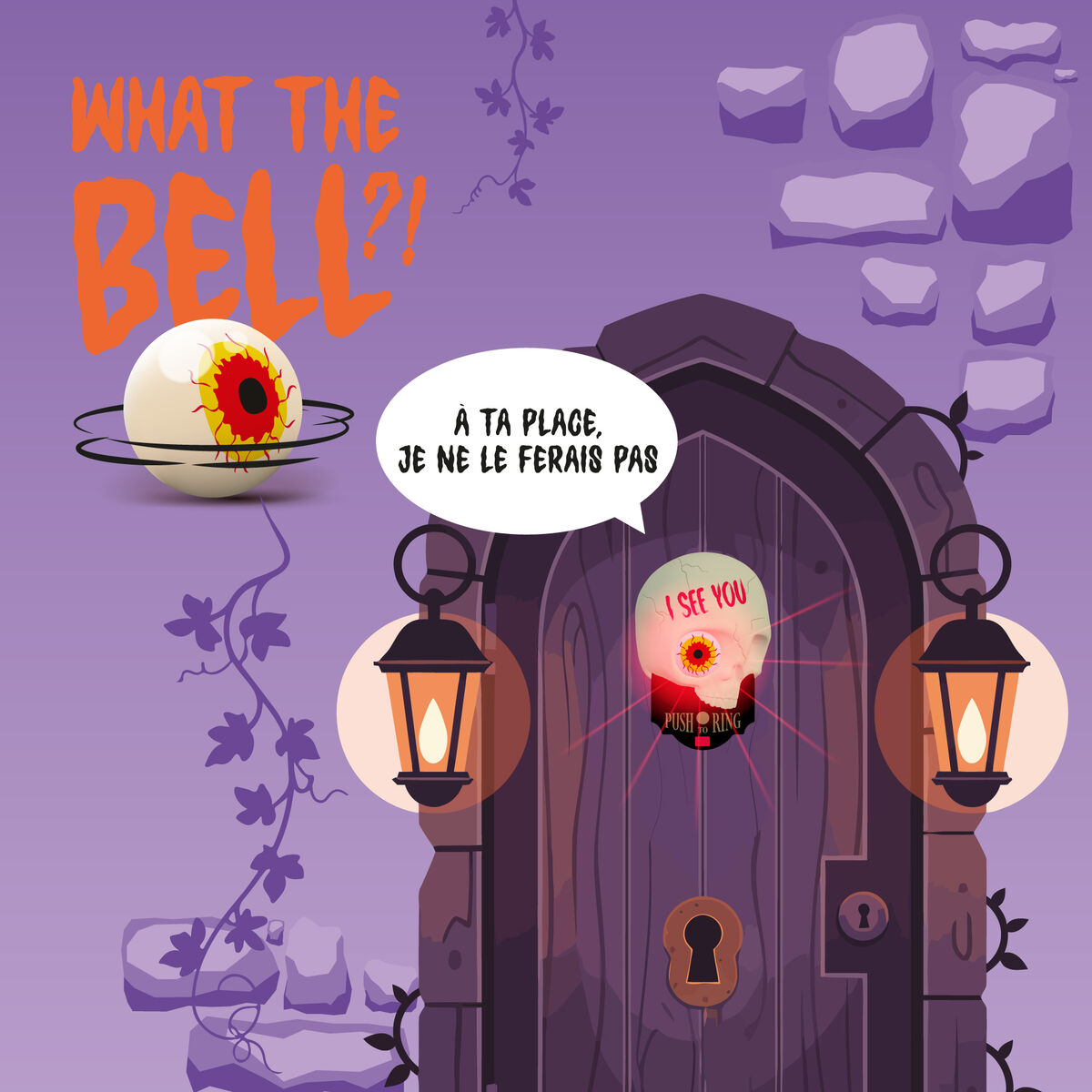 Sonnette de Porte Effrayante - What The Bell!