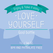 Gourde Motivationnelle - Energy Boost - Love Yourself