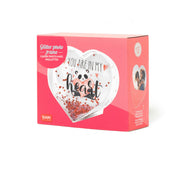 Cadre Photo à Paillettes - Red Heart - Glitter Photo Frame