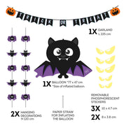 Set Décoration Porte Halloween - Trick Or Treat