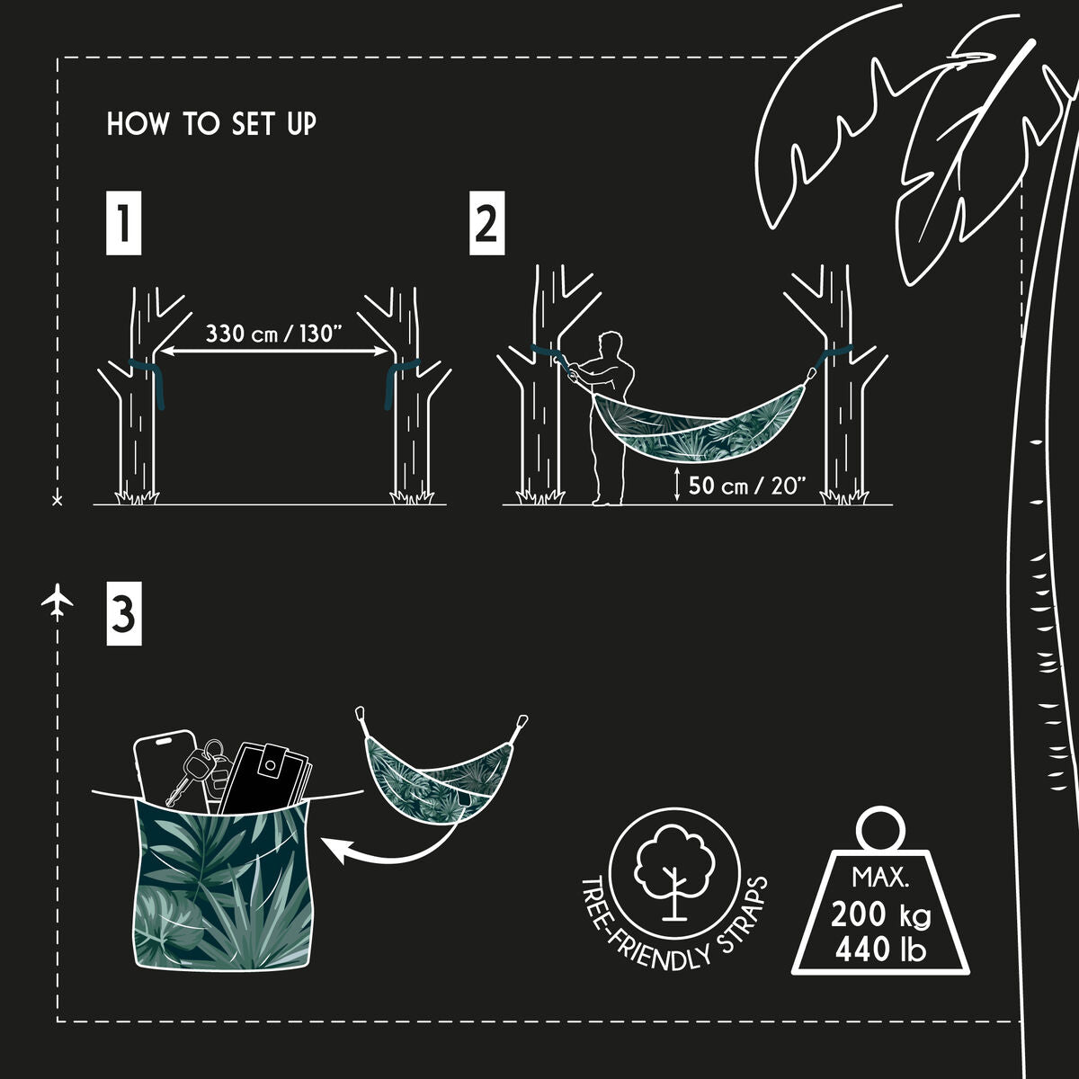 Hamac de Voyage - Forest