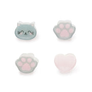 Set de 4 Mini Barrettes à Cheveux Kitty - Clip me up!