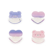 Set de 4 Mini Barrettes à Cheveux Teddy - Clip me up!