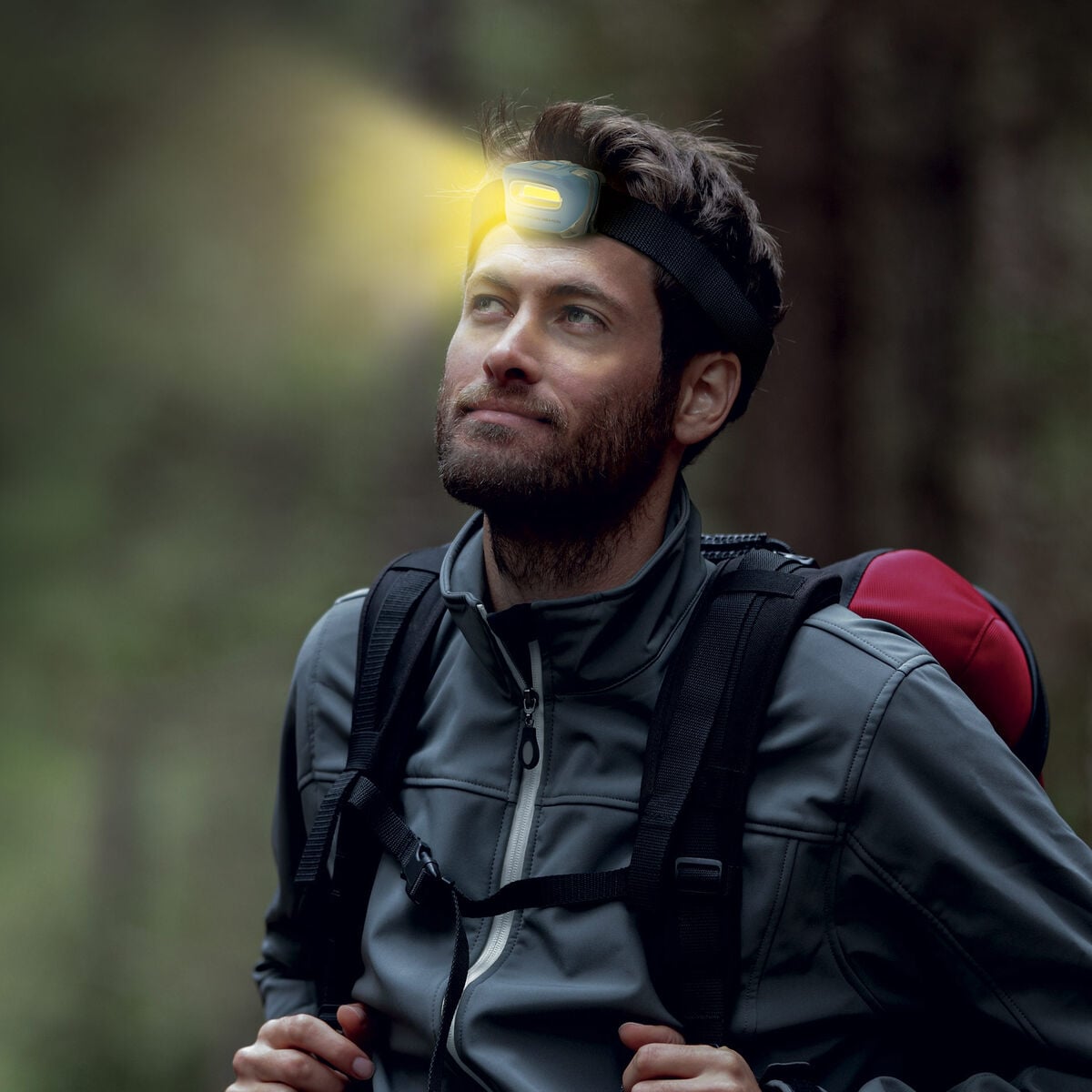 Lampe Frontale LED Cob - SOS Headlamp