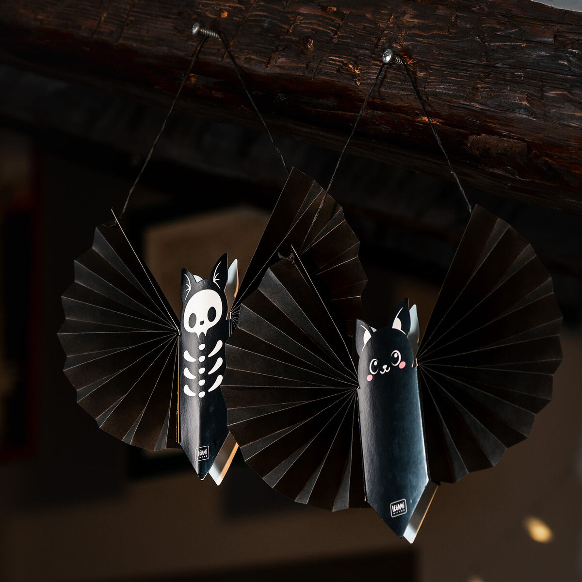 Set de 3 Décorations en Papier à Suspendre - Bat Blitz