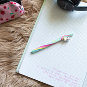 Stylo à Bille Rétractable Unicorn « Believe In Magic » - Free Hugs