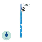 Stylo à Bille Rétractable Penguin « Always Cool » - Free Hugs