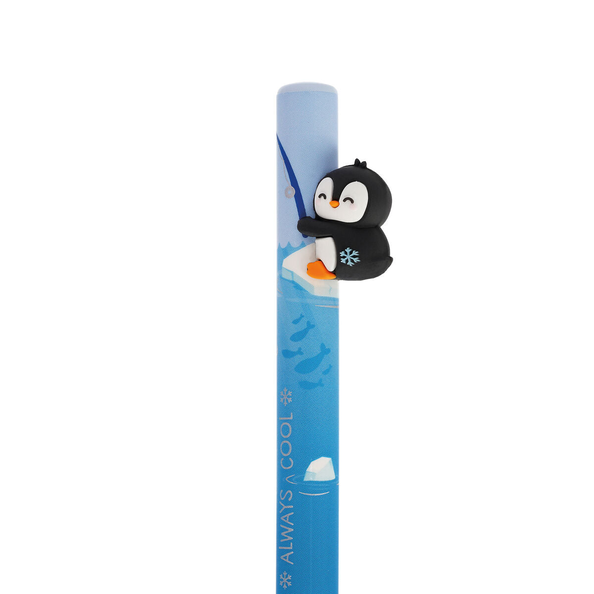 Stylo à Bille Rétractable Penguin « Always Cool » - Free Hugs