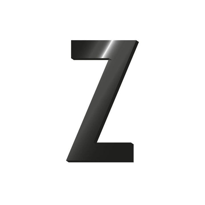 Lettre Adhésive Décorative en Métal - Z - My Initial