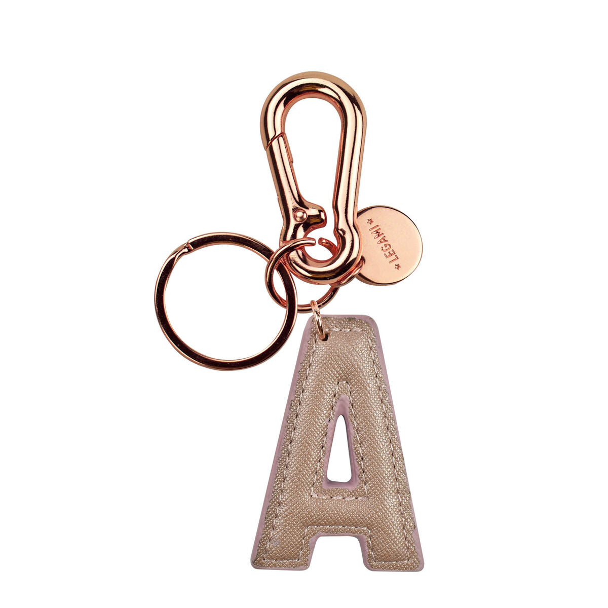 Porte-Clés avec Lettre Initiale - A / Rose Gold - My Initial