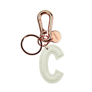 Porte-Clés avec Lettre Initiale - C / White - My Initial