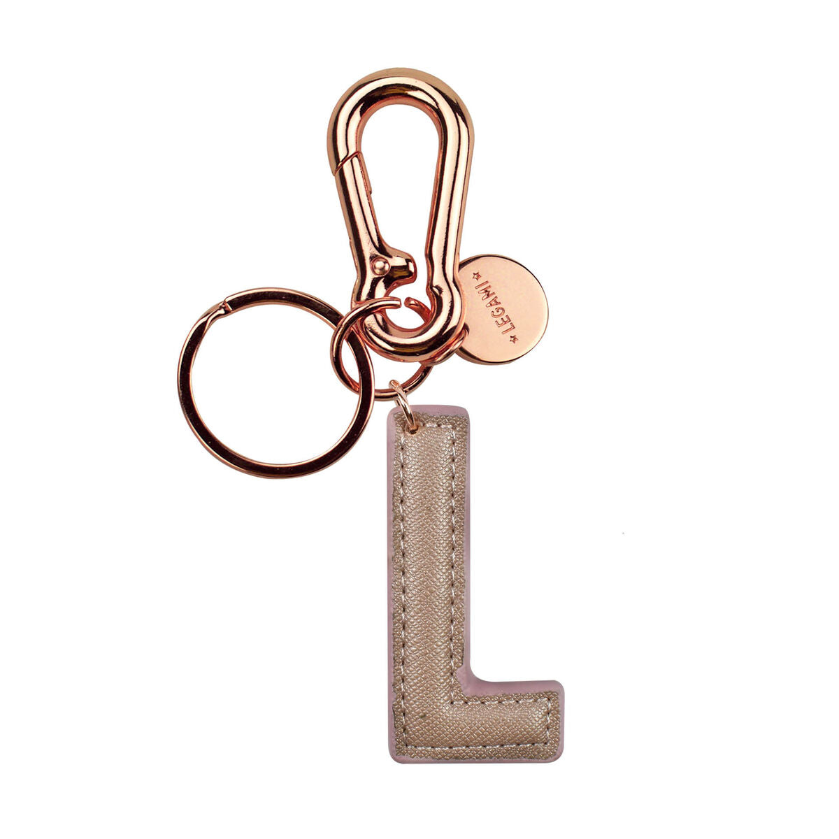 Porte-Clés avec Lettre Initiale - L / Rose Gold - My Initial