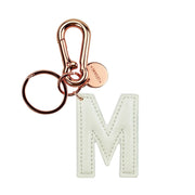 Porte-Clés avec Lettre Initiale - M / White - My Initial